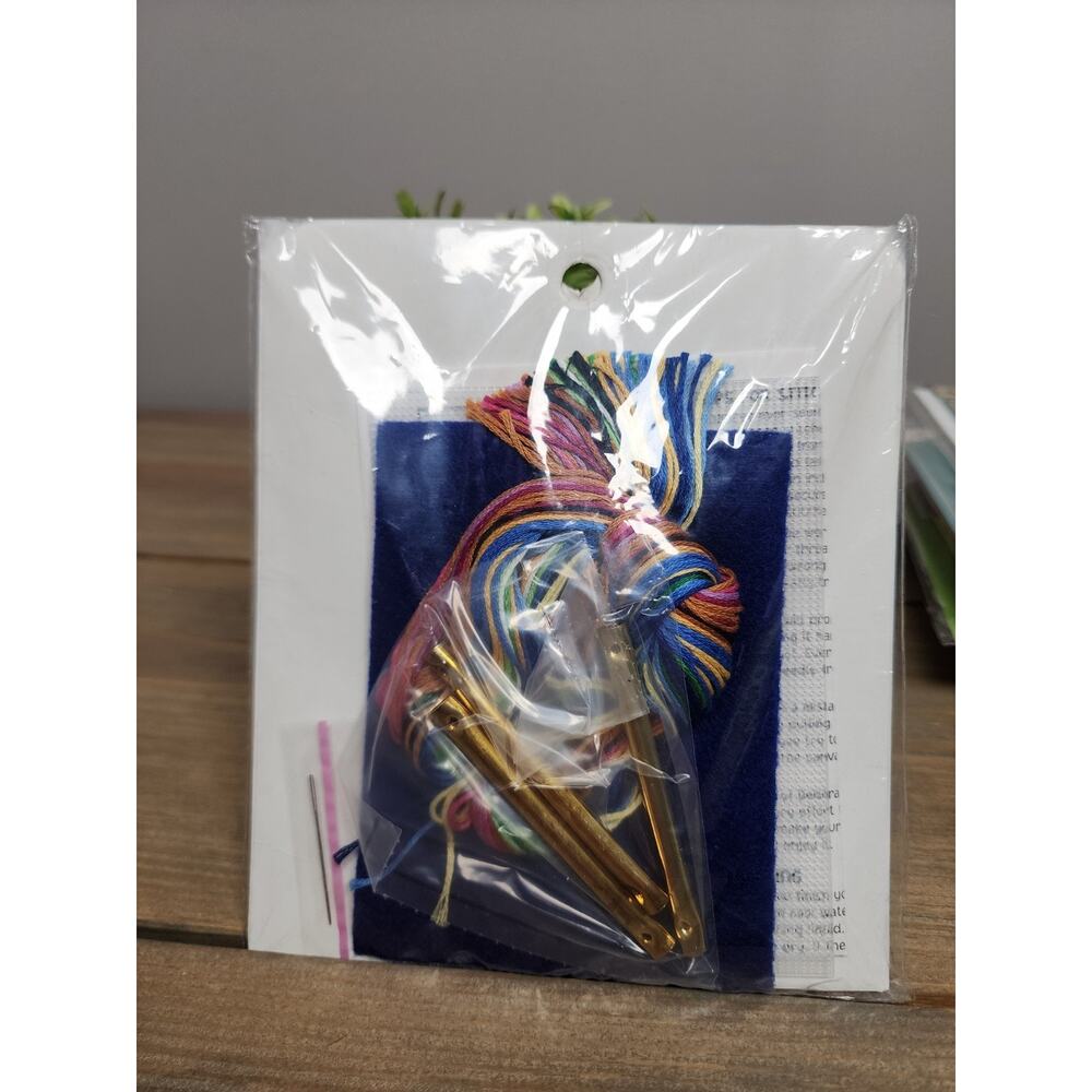 Dimensions Wind Chimes Bear Wind Chimes Cross Stitch Kit - Picture 4 of 4